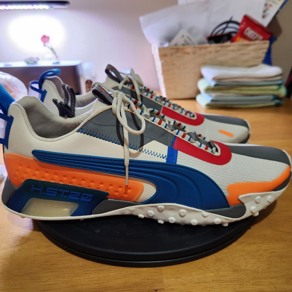 Puma sneakers.